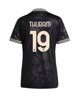 Juventus Khephren Thuram #19 Maglia Gara Terza Repliche 2025-26 Donna Maniche Corte